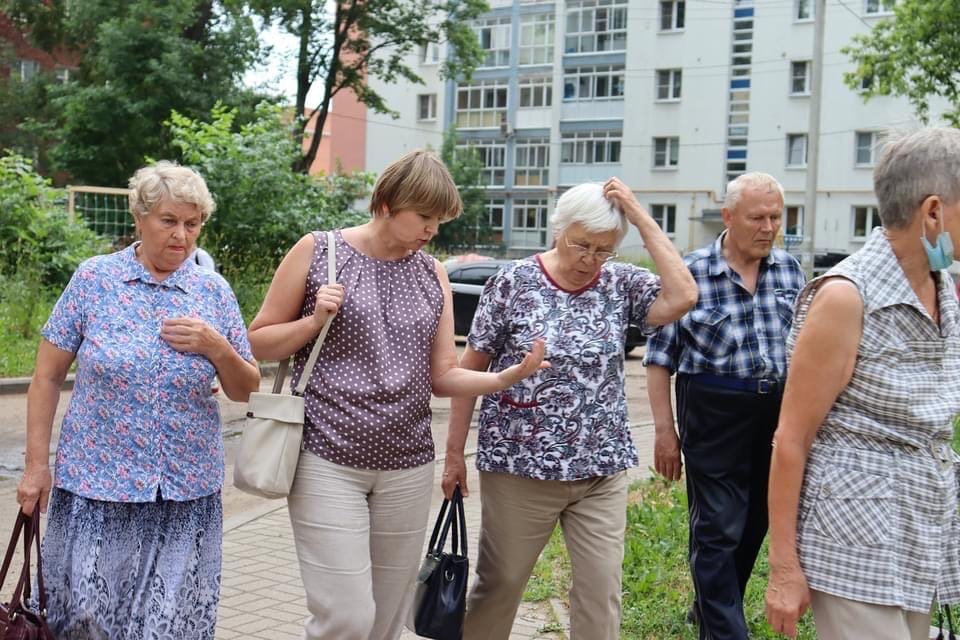 Ярославцы из аварийного дома в центре города просят Владимира Путина о помощи