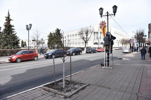 В Ярославле идет подготовка к майским праздникам