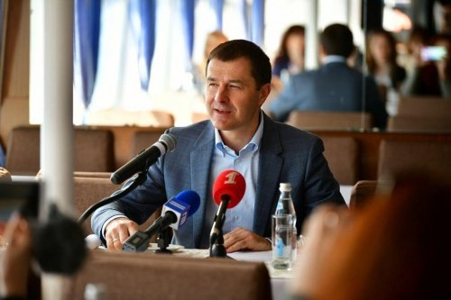 Мэр Ярославля встретился с журналистами. Коротко о том, что спрашивали у Владимира Волкова — и что он отвечал