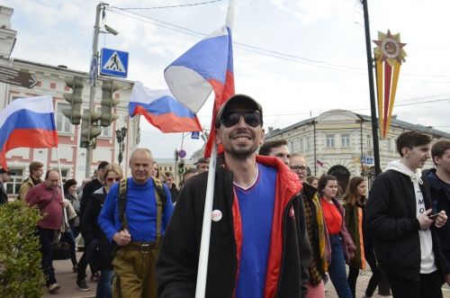 В Ярославле прошла мирная акция «Он нам не царь». Репортаж «Яркуба»