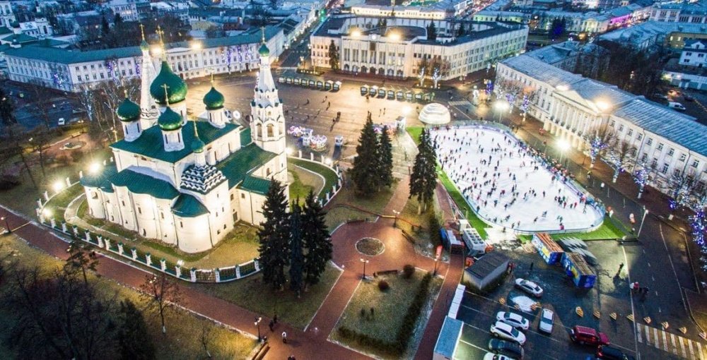 Из-за коронавируса в Ярославле не откроют каток на Советской площади