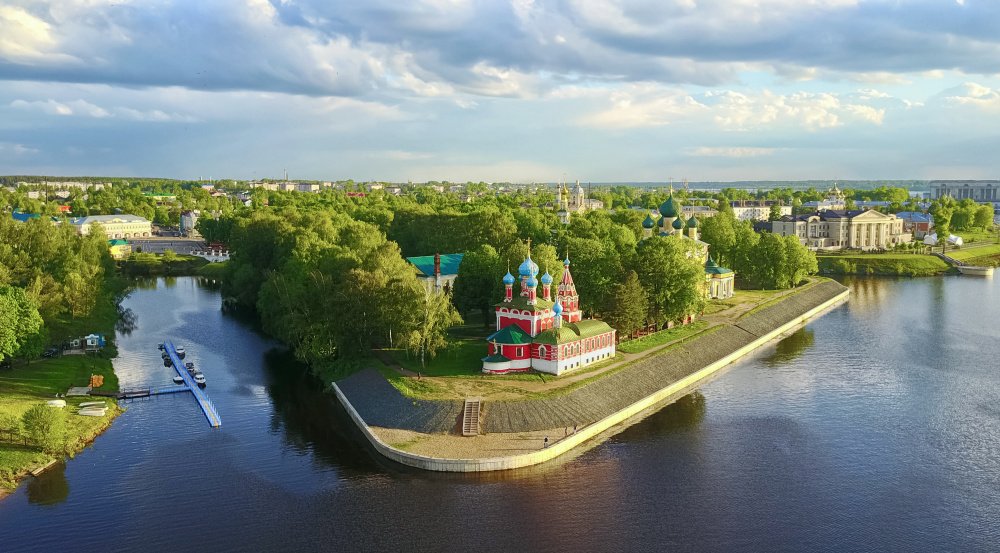 Углич вошел в топ-10 городов для путешествий на майские праздники