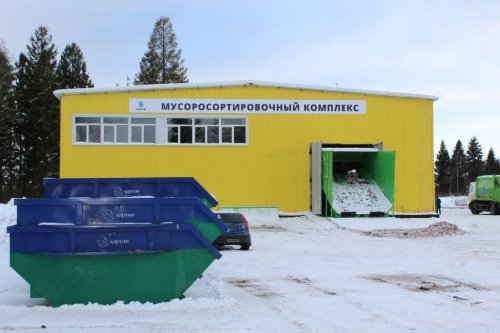 Роман Колесов отчитался о завершении строительства мусоросортировочного комплекса на полигоне в Угличском районе
