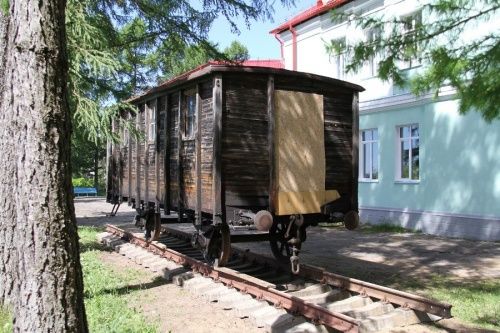 В рыбинском музее появился деревянный вагон-теплушка 19 века