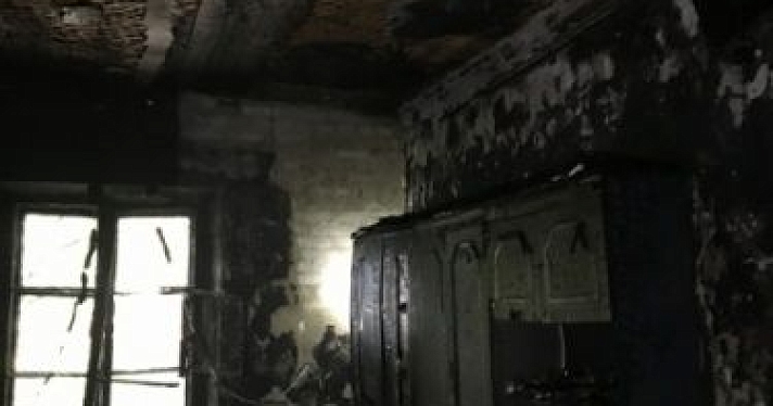 Мужчина погиб при пожаре на улице Свердлова в Ярославле