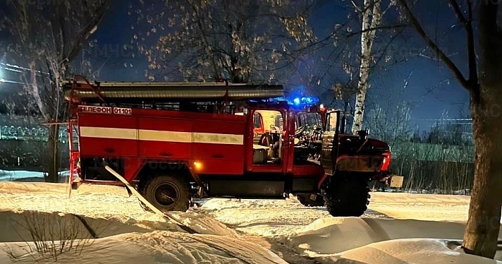 49-летний мужчина погиб при пожаре в Рыбинском районе