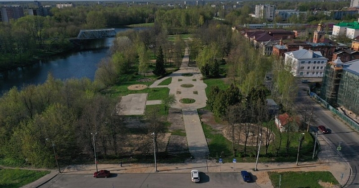 Рыбинский сквер на берегу Черемухи сдали в аренду