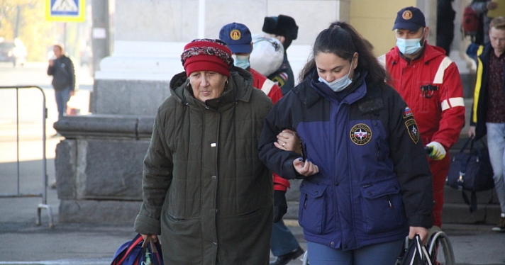 В Ярославле встретили новую группу беженцев_223057