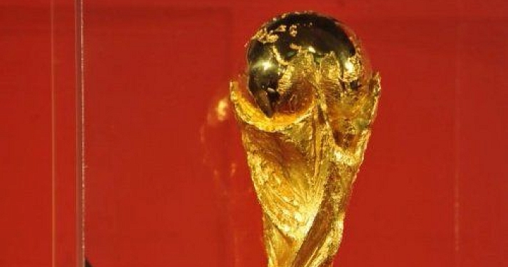 Кубок Чемпионата мира по футболу FIFA прибыл в Ярославль