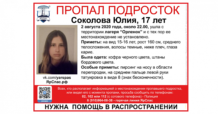 Из лагеря в Ярославской области сбежали двое подростков_165429