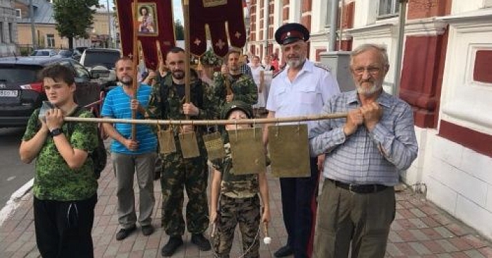 Атаман ярославского казачества опубликовал фото первого Крестного хода против абортов